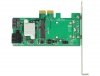 Delock Karta PCI Express Hybrydowa 3 x wewnętrzne SATA 6 Gb/s + 1 x wewnętrzne mSATA