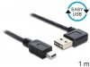 Delock Kabel USB MINI(M)- USB-A(M) 2.0 1m kątowy