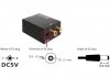 Delock Adapter KONWERTER AUDIO DIGITAL Toslink(F) + Coaxial(F) + zasilacz