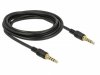 Delock Kabel audio minijack 3.5mm M/M 4 Pin