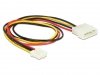 Delock Kabel zasilający wewnętrzny Molex(M)- Floppy 4pin(F)