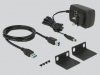 Delock HUB USB 3.1 13-port aktywny przemysłowy czarny 19
