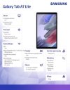 Samsung Tablet T225 TAB A7 Lite 8,7 LTE 3/32GB Szary