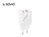Elmak Ładowarka sieciowa SAVIO LA-05 USB Quick Charge Power Delivery 3.0 18W +1m cable USB type C