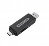 SITECOM Czytnik kart 2w1 USB-C USB-A