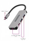 SITECOM Hub USB-C 4 por 2xUSB-A + 2XUSB-C 5Gbps