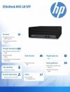 HP Inc. Komputer EliteDesk 805SFF G8 R7-5750 1TB/32GB/W10P    4H6E0EA