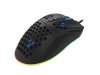 Genesis Mysz Krypton 555 8000DPI (PAW3333) podświetlenie RGB Czarna