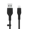 Belkin Kabel BoostCharge USB-A do Lightning silikonowy 2m, czarny