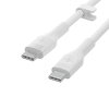 Belkin Kabel BoostCharge USB-C do USB-C 2.0 silikonowy 3m, biały