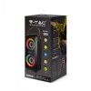 V-tac Przenośny głośnik Bluetooth Czarny
