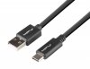 Lanberg Kabel USB-C(M)->USB-A(M) 2.0 0.5m czarny BOX QC 3.0