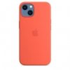 Apple Etui silikonowe z MagSafe do iPhonea 13 - nektarynka