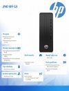 HP Inc. Komputer 290 SFF G3 i3-10105 256/16G/DVD/W11P 6B2A3EA