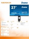 IIYAMA Monitor  27 cali XUB2793HS-B4 IPS, FHD, HDMI, DP, VGA, 2x2W, HAS, 300cd/m2