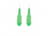 Lanberg Patchcord światłowodowy Sm Sc/Apc-Sc/Apc Simplex 3.0mm 30m biały