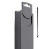 Qoltec Listwa antyprzepięciowa | 6 gniazd | 2 x USB | 1.8 m | Biało -   szara