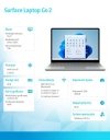 Microsoft Notebook Surface Laptop GO 2 Win10Pro i5-1135G7/8GB/256GB/INT/12.4' Commercial Platinum KQR-00009