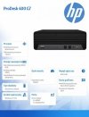 HP Inc. Komputer ProDesk 400 SFF G7 i3-10100 256/8G/DVD/W11P  5U5E4EA