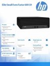 HP Inc. Komputer 600 SFF G9 i5-12500 256/16/DVD/W11P  6A816EA