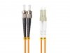 Lanberg Patchcord światłowodowy MM ST/UPC-LC/UPC DUPLEX 3.0MM OM2 50/125 LSZH 5m pomarańczowy