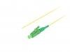 Lanberg Pigtail SM LC/APC Esay Strip 9/125 G657A1 2M żółty
