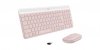 Logitech Zestaw MK470 Bezprzewodowa klawiatura i mysz Różowy US 920-011322