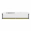 Kingston Pamięć DDR5 Fury Beast 16GB(1*16GB)/6000 CL36 biała