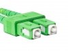 Lanberg Patchcord światłowodowy sm sc/apc-lc/apc duplex 3.0mm lszh g657a1 1m żółty