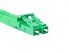 Lanberg Patchcord światłowodowy sm lc/apc-lc/upc duplex 3.0mm lszh g657a1 1m żółty