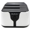 Qoltec Stacja dokująca do dysków HDD SSD 2.5 3.5 | SATA III | USB 3.0 | Super speed 5Gb/s | z funkcją klonowania off