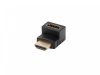 Lanberg Adapter HDMI(M)-HDMI(F) 4K kątowy góra AD-HDMI-04