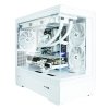 Zalman Obudowa P30 V2 MicroATX Mini Tower 3 FansRGB Biała