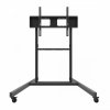 Edbak TR19 Wózek z półką do monitorów 55-110 cali VESA 100×100 - 1000×600 130 kg 1130-1510 mm