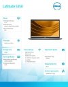 Dell Notebook Latitude 5350/Ultra 7 165U/16GB/512GB SSD Gen4/13.3 FHD/Integrated/FgrPr & SmtCd/FHD/IR Cam/Mic/LTE 4G + BT/Backli