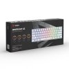 Savio Klawiatura mechaniczna WHITEOUT X2 OUTEMU Peach Silent, Hot Swap