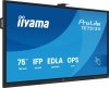 IIYAMA Monitor 75 cali TE7513A-B1AG INFRARED,40pkt,IPS,4K,7H,450cd/m2,      WiFi,USB, ANDROID 14, Google EDLA,2x20W, UCHWYT CIEN