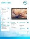 Dell Laptop Dell Pro 14 Plus PB14255/Ryzen AI 5 PRO 340/32GB/512GB SSD Gen4/14.0 FHD+/Radeon 840M/FgrPr&SmtCd/FHD/IR Cam/Mic/WLA