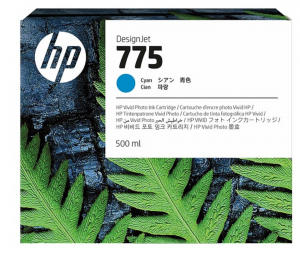 Tusz HP 775 Błękitny (500 ml) 1XB17A