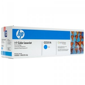Toner HP cyan (2800 stron) Color LaserJet CP2025/CM2320 | CC531A 