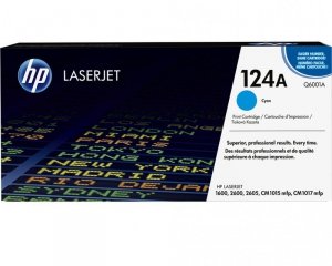 HP Toner nr 124A Q6001A Cyan 2K