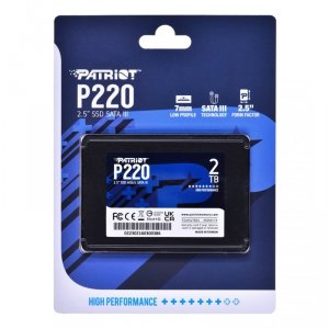 SSD PATRIOT P220 2TB SATA3 2,5 P220S2TB25