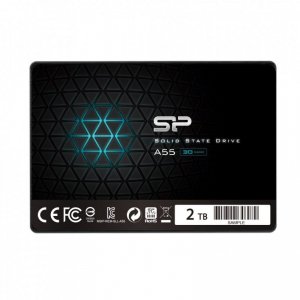 Dysk SSD Silicon Power Ace A55 2TB 2,5 SATA III 560/530 MB/s (SP002TBSS3A55S25)