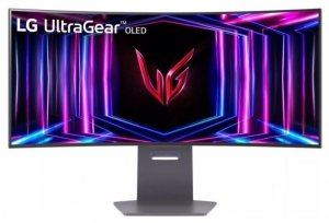 LG 34GS95QE-B monitor komputerowy 86,4 cm (34) 3440 x 1440 px Wide Quad HD OLED Czarny