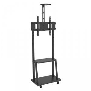 Techly ICA-TR33 uchwyt do tablic informacyjnych 177,8 cm (70) Czarny