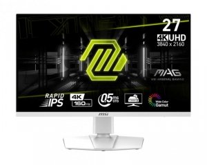 MSI MAG 274URFWDE monitor komputerowy 68,6 cm (27) 3840 x 2160 px 4K Ultra HD Biały