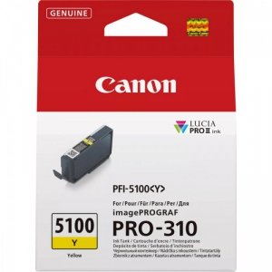 Canon Tusz PFI-5100 EUR 6955C001 żółty