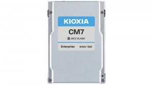 Kioxia Dysk SSD CM7-R 3840GB U.3 NVMe Gen.5 1x4 2x2 DWPD 1 3D TLC BiCS Flash Enterprise NVMe non-SED SIE PLP