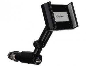 Thermaltake LUXA2 uchwyt samochodowy Cigar Clip (ładowarka USB 2A, uniwersalny)
