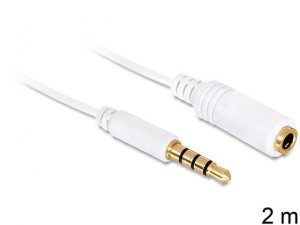 Delock Przedłużacz kabla Apple Audio Jack M/F 4PIN 2m